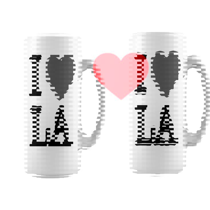 I Love La Top I Heart Los Angeles バケーションギフト コーヒーマグ