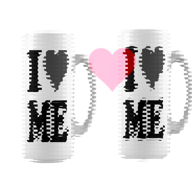 I Love Me コーヒーマグ