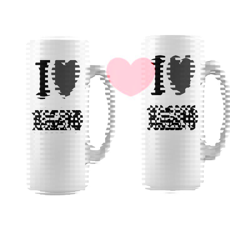 I Love Nagano 長野大好き コーヒーマグ