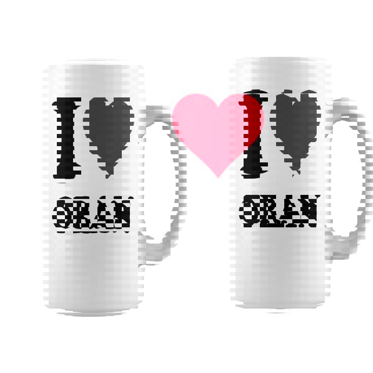 I Love Oran コーヒーマグ