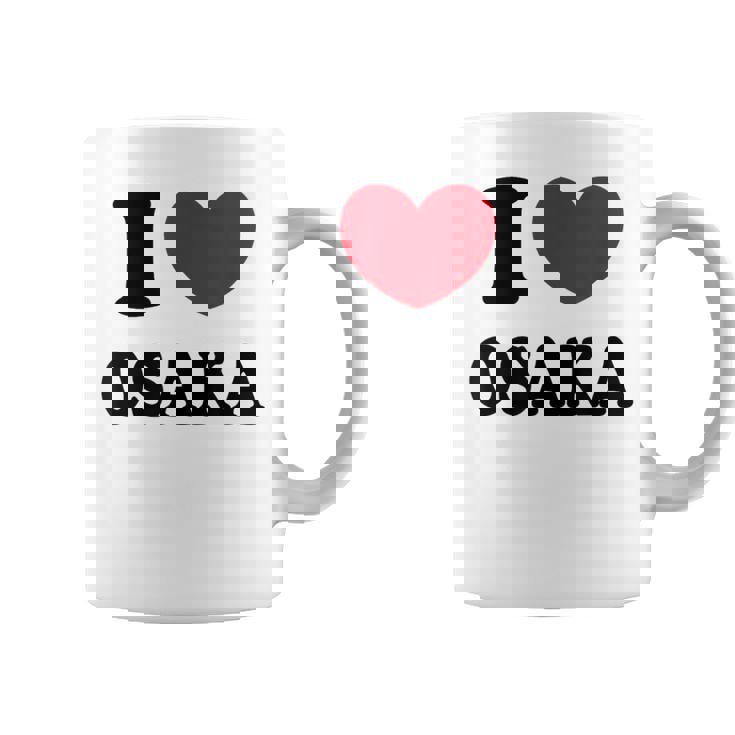 I Love Osaka アイラブ大阪 コーヒーマグ