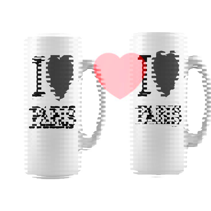 I Love Paris Graphic Novelty & Cool s コーヒーマグ