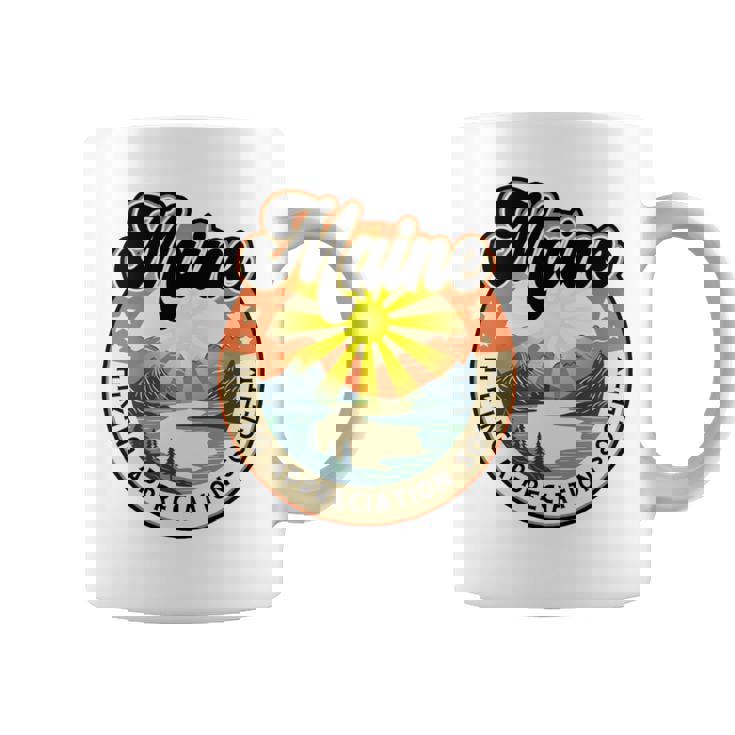 Maine Usa ハイキング ハイカー バックパッカー ハイキング 山 アウトドア 長袖tシャツ コーヒーマグ