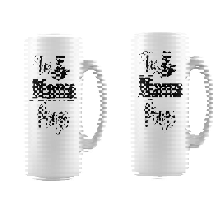 This Mama Prays Christian Mommy Faith Mother's Day Coffee Mug