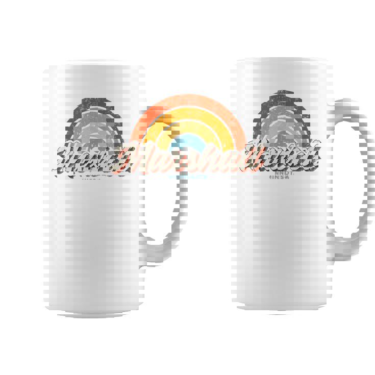 Marshall Minnesota Mnヴィンテージレインボーレトロ70年代 コーヒーマグ