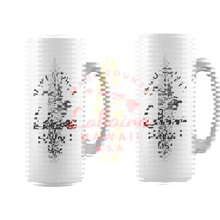 Maui ラハイナ ヴィンテージ ハワイアン諸島 ハワイ コーヒーマグ