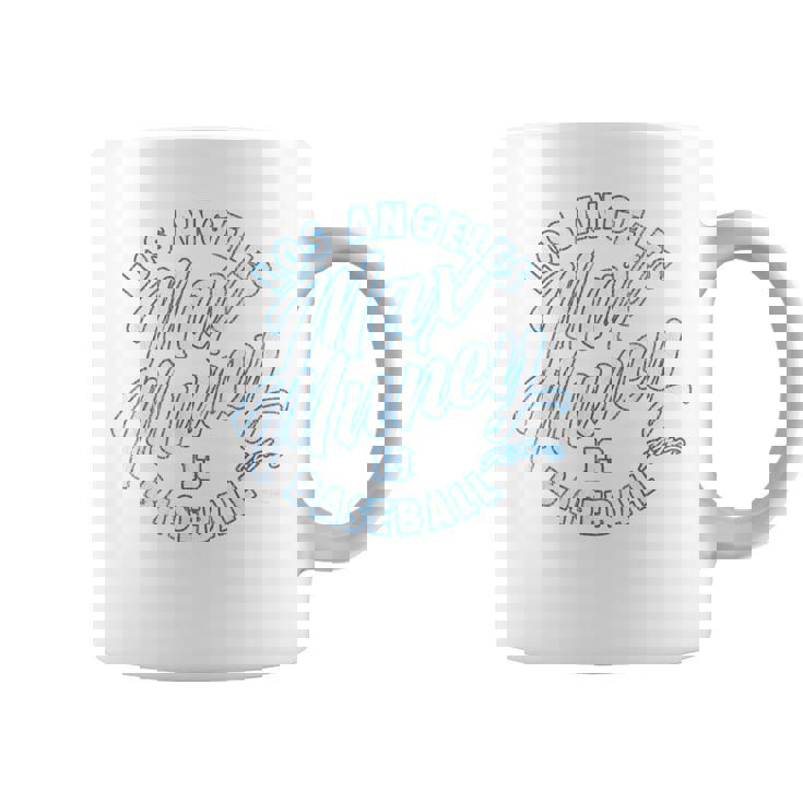 Max Muncy ロサンゼルス 野球 ヴィンテージ 筆記体 Mlbpa コーヒーマグ