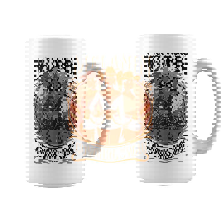 Melanin Cowgirls African Melanin Cowgirl Swag Black History Coffee Mug