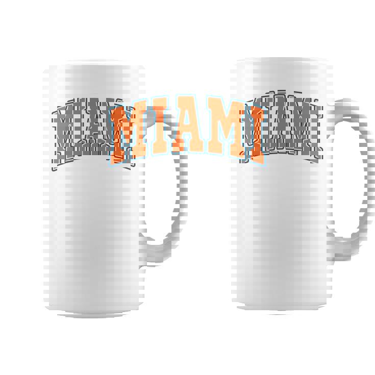 Miami Throwback Classic 長袖tシャツ コーヒーマグ