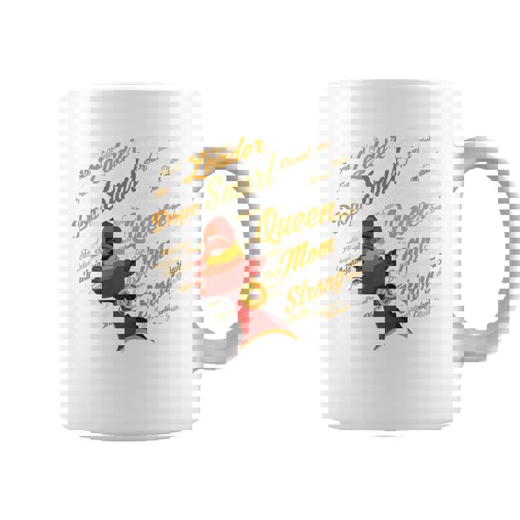 Mom Queen Black African Mother Mother's Day Black Pride Coffee Mug