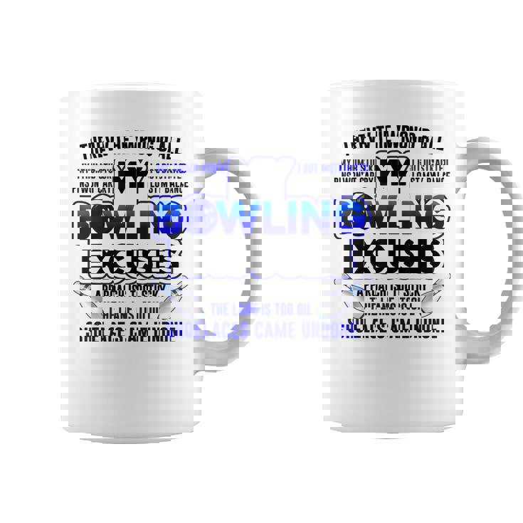 My Bowling 言い訳 おもしろボーリングギフト コーヒーマグ