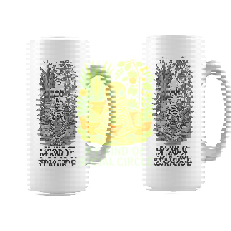 My Kind Ofocial Circle Plantkeleton ユーモア コーヒーマグ