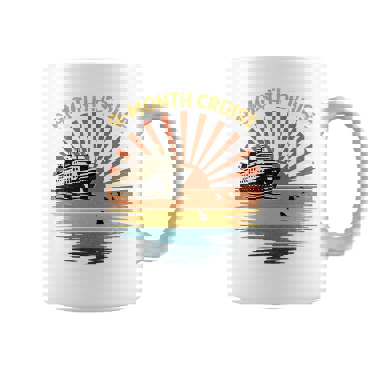 Nine Month Cruisehipunset Withharks In Ocean 長袖tシャツ コーヒーマグ