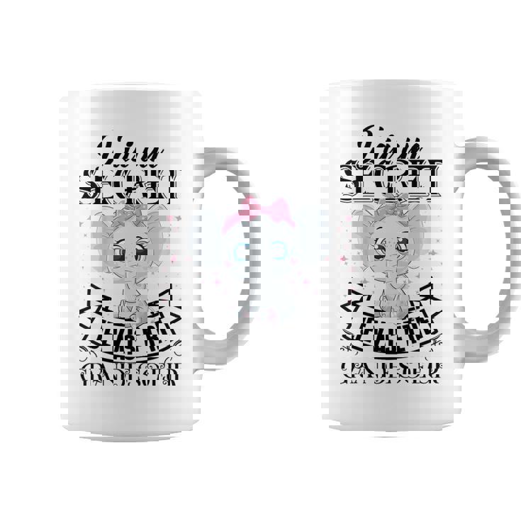 Niños Jeais Être Grande Hermana Futura Hermana Anuncia Regalo Taza de café