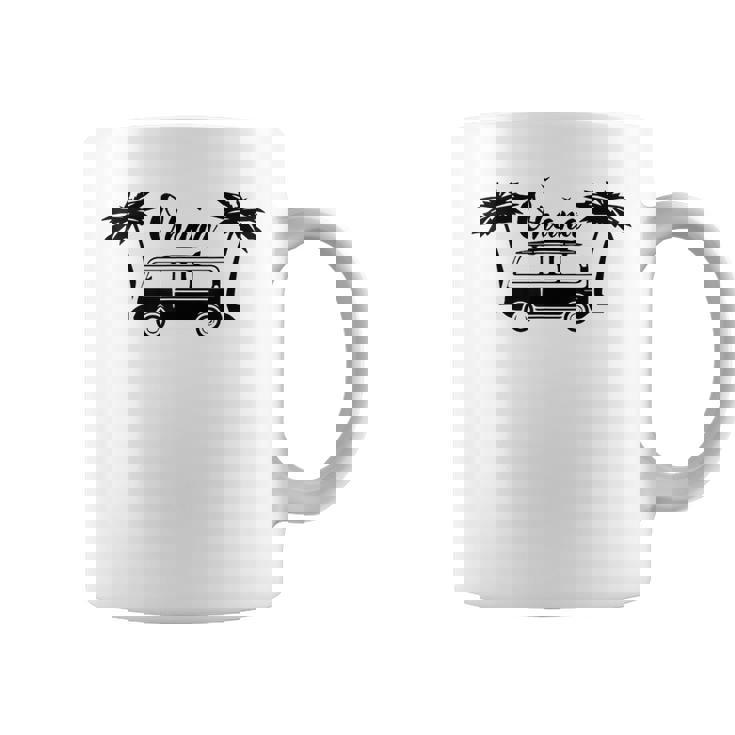 Ohana レトロハワイトロピカルシャツ 男女兼用 コーヒーマグ