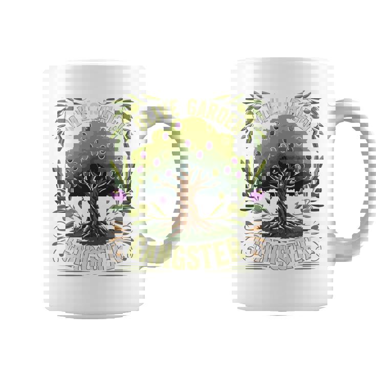 Olive Garden Gangster Olive Tree Graphic 長袖tシャツ コーヒーマグ