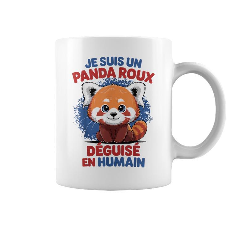 T-shirt Humour Panda Roux - 'Je Suis Un Panda Roux Déguisé En Humain' - Pour Enfant, Ado, Femme, Homme - Coton Léger, Coupe Classique, Idée Cadeau Mignonne - 5