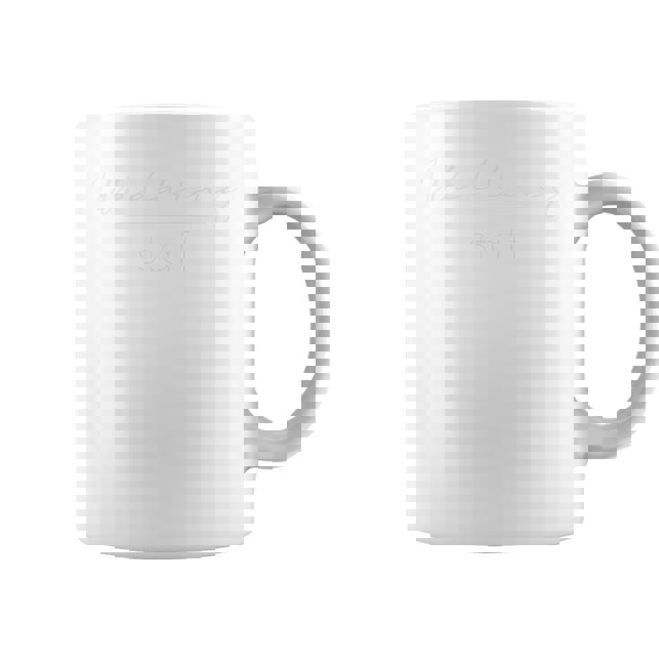 Personal Del Evento En La Espalda Uniform Elegant Wedding Taza de café