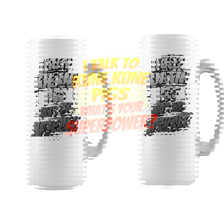 Pig Dad Mom Talkuperpower Kune Kune コーヒーマグ