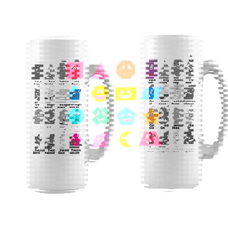 Pre-K Teachershape Learning 教育者向け 算数の日 コーヒーマグ