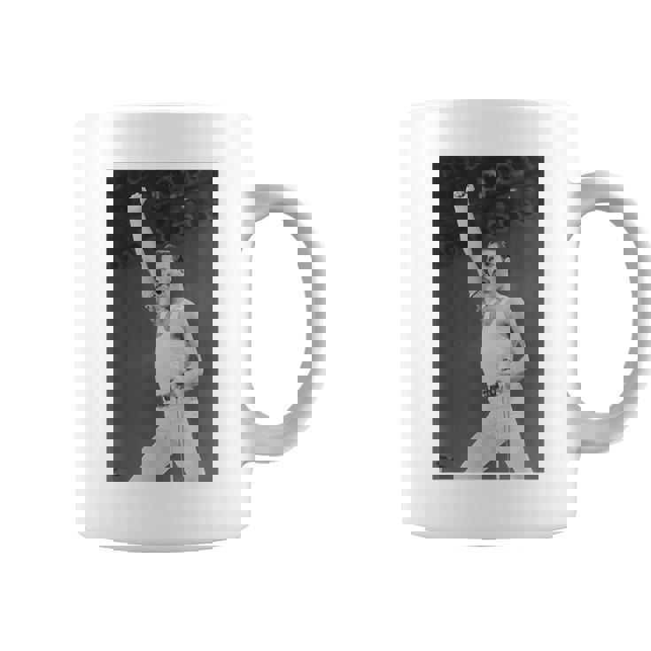 Queen Live Aid フレディ・マーキュリー・ウェンブリー・スタジアム 1985 コーヒーマグ