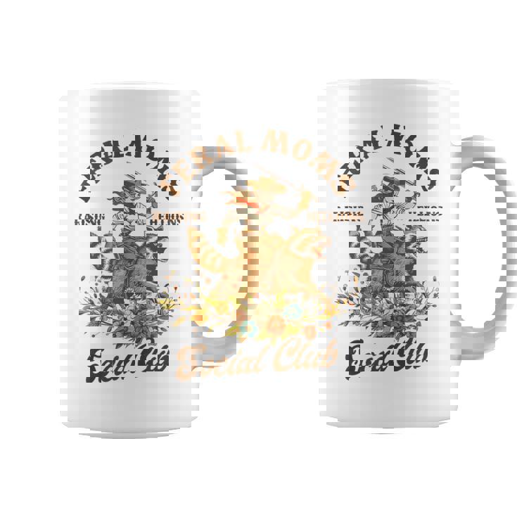 Racoon Mother’S Day Blessed Mom Life Feral Moms Social Club Coffee Mug