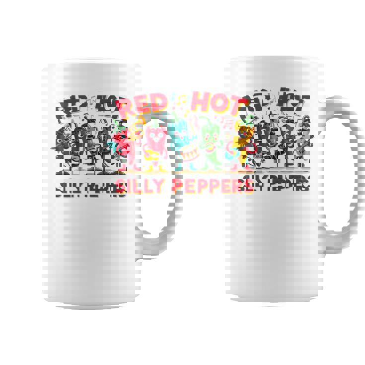 Red Hotilly Peppers コーヒーマグ