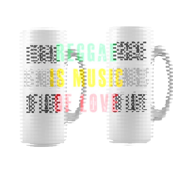 Reggae Is Music Of Love 長袖tシャツ コーヒーマグ