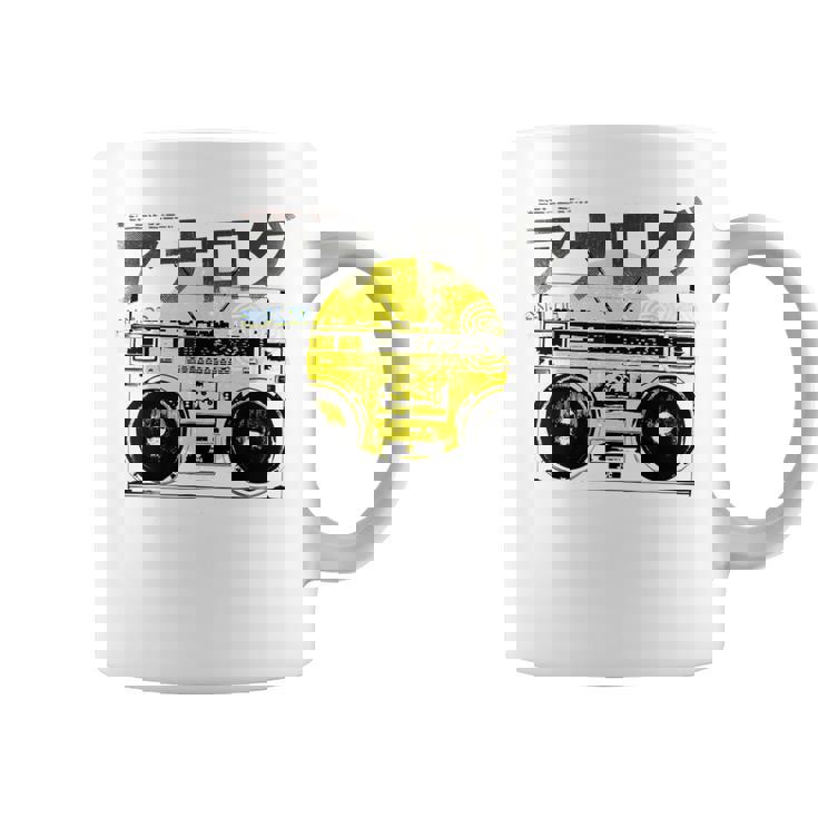 Retro 80S 日本製ヴェイパーウェーブ ヒップホップ ラップ アナログブームボックス コーヒーマグ