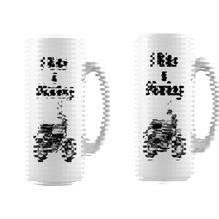 I Ride A Monkey オートバイ ミニバイクシャツ コーヒーマグ