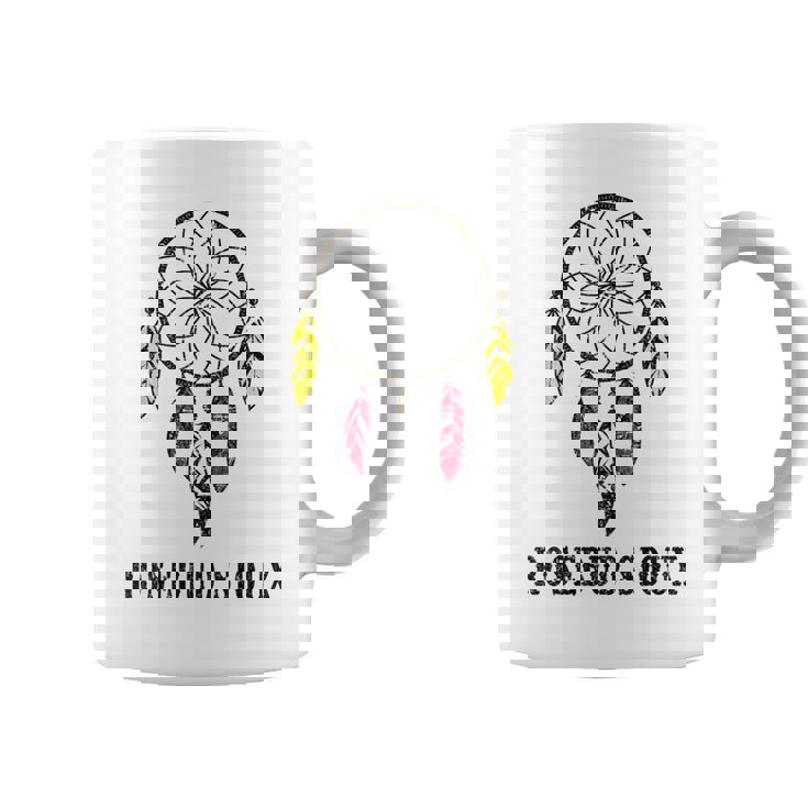 Rosebudioux Tribe Pride ネイティブアメリカン インディアン文化 コーヒーマグ