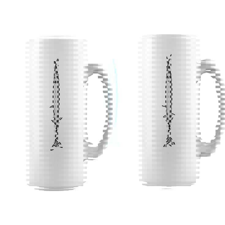 Sanma 秋刀魚 サンマ 魚好き 願掛け 釣り好き 海釣り 趣味 おもしろ 寿司ネタ 塩焼き 趣味釣り 船釣り 釣り 長袖tシャツ コーヒーマグ