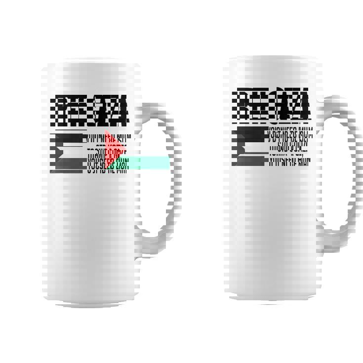 Save Gaza Free Palestine Free Gaza Proud Gaza Palestina コーヒーマグ