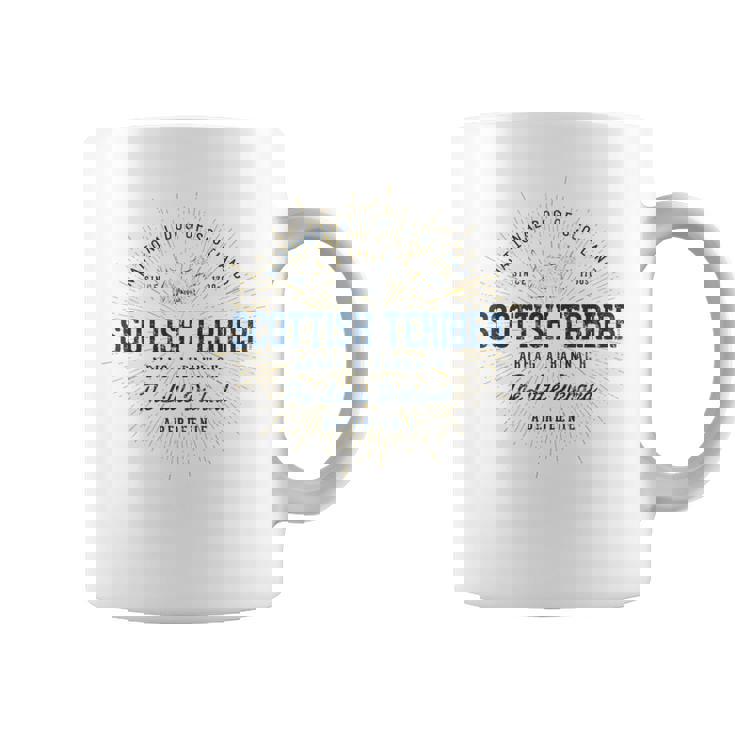 Scottish Terrier ヴィンテージスコティッシュ・テリア コーヒーマグ