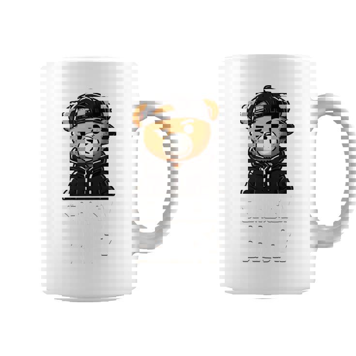 Seriously Bruh ヒップホップ テディベア ティーンエイジャー 男の子 ティーン 格言 長袖tシャツ コーヒーマグ