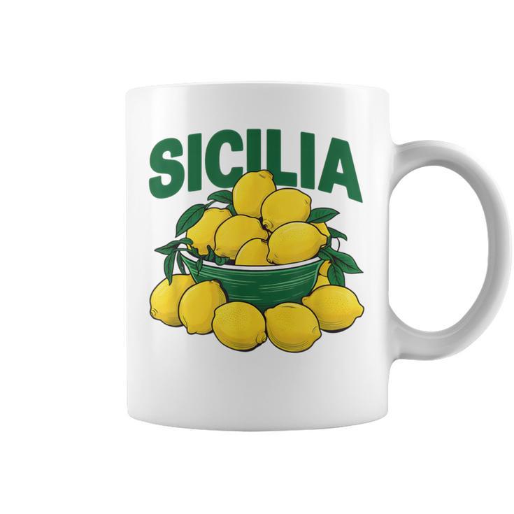 Sicile Italie Citrons Modeibrante Tasse