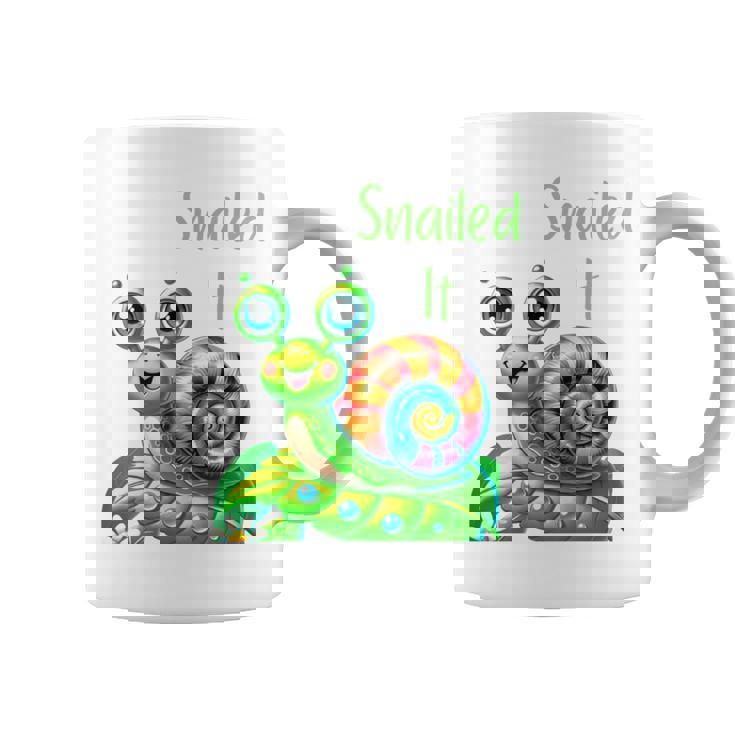 Snailed Itかわいいカタツムリ 長袖tシャツ コーヒーマグ