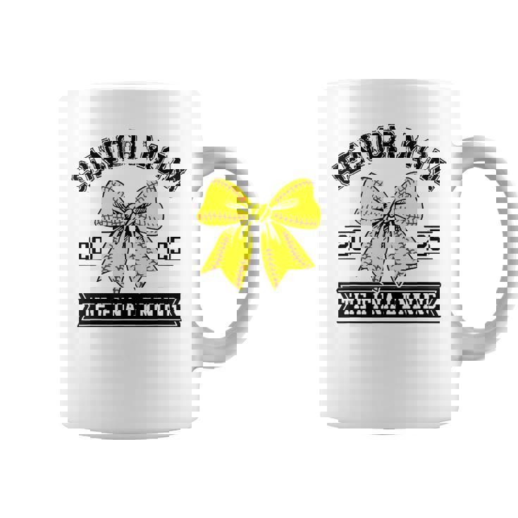 Softball Senior Mom 2025 The Final Inning Softball Mom Coffee Mug