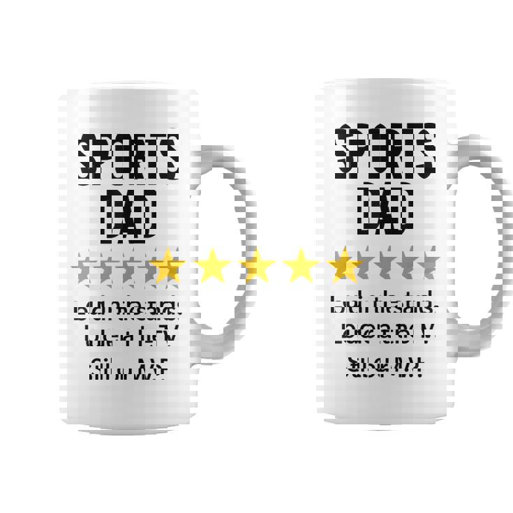 Sports Dad Loud In Thetands MVP 引用 コーヒーマグ