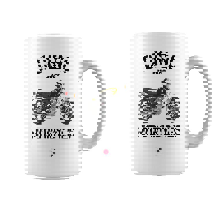 Sr500 ブラック クラシックバイク モーターサイクリスト オートバイ コーヒーマグ