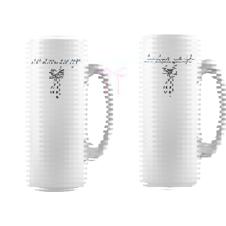 Stars Stripes And Equal Rights Bow Coquette Women's Rights Coffee Mug