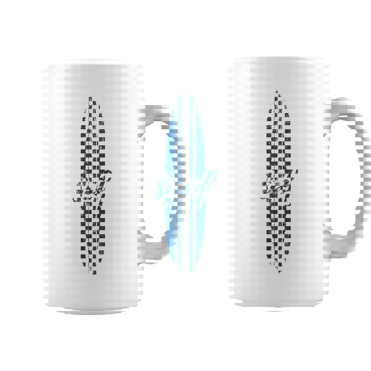 Surf サーフ サーフィン サーフボード サーファー波に乗る ヴィンテージ レトロ コーヒーマグ