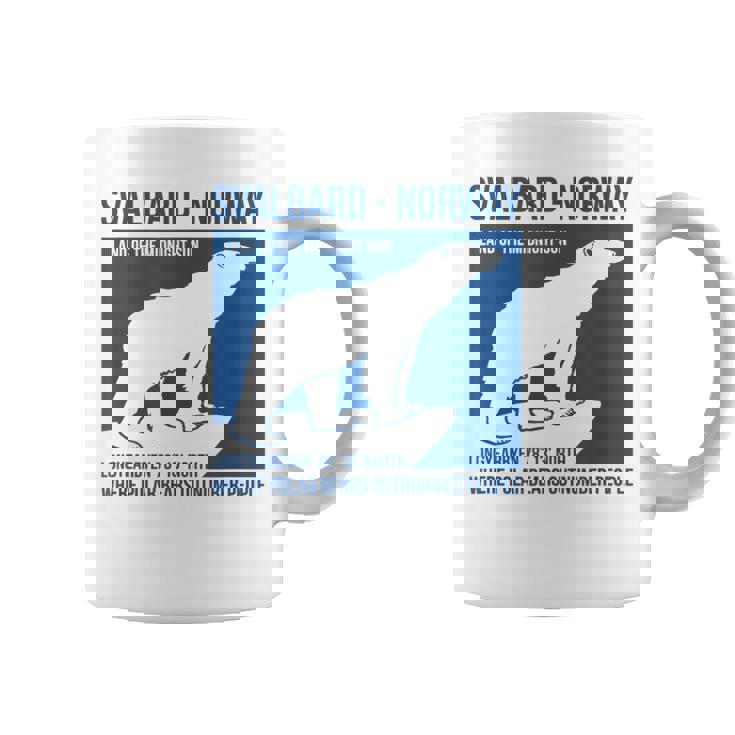 Svalbard ノルウェー ポーラーベア ロングイヤービーン スピッツベルゲン オーロラ コーヒーマグ