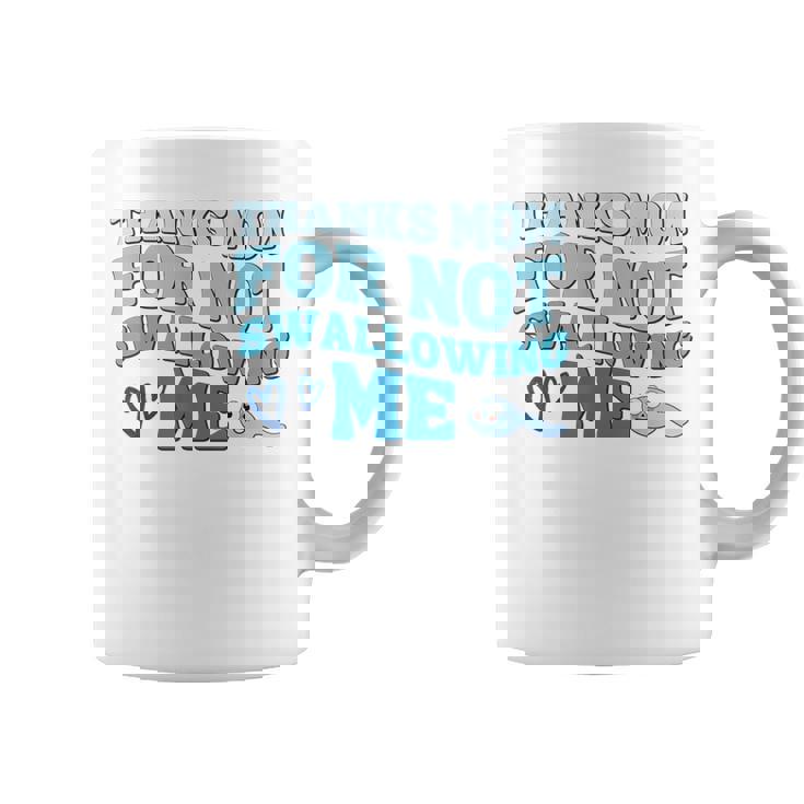 Thank Mom For Notwallow Me 娘 息子 母の日 コーヒーマグ