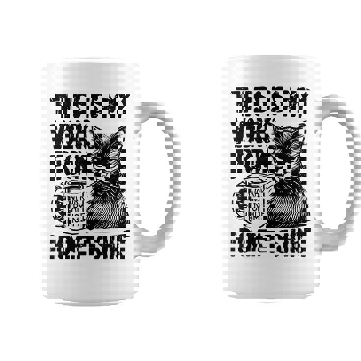 This Is My Work From Homearcastic Cat Remote Worker コーヒーマグ