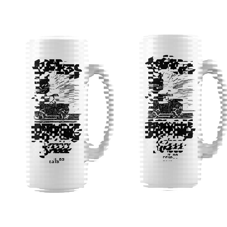 Toonces 自動車教習所 エスト 伝説の運転 猫 面白い コーヒーマグ