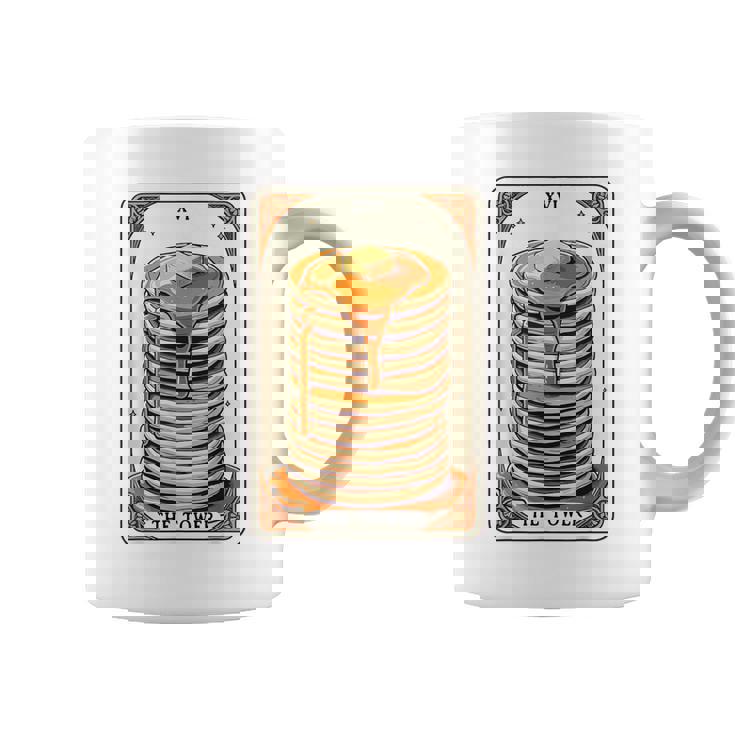 The Tower タロットカード パンケーキタワー 面白いパンケーキ コーヒーマグ