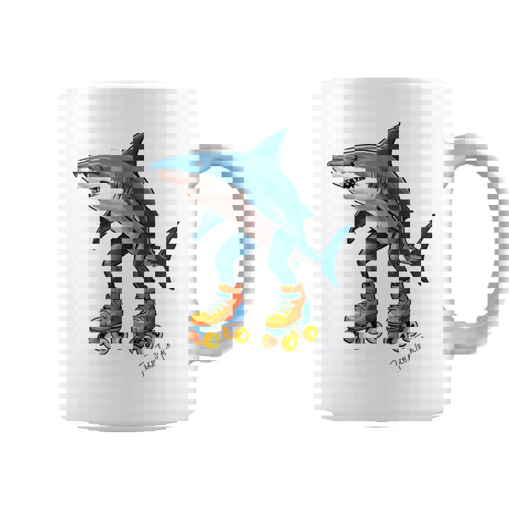 Tralalero Tralala ブレイン レッド ファニー サメ ミーム コーヒーマグ