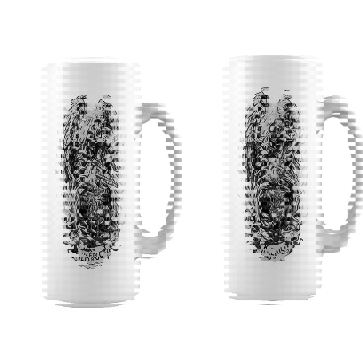 Tué Par Lust Grim Reaperkull Biker Tasse