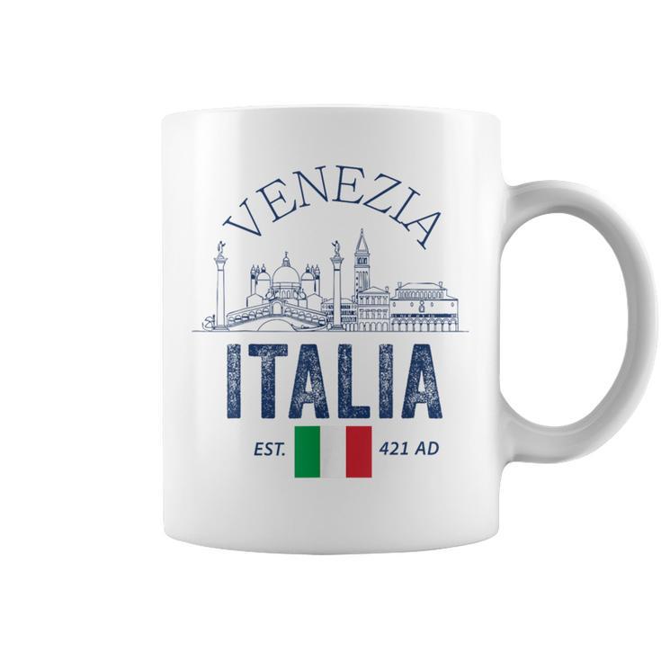 Venezia Italiaouvenirenecia Italia Bandera Recordatorio Hombres Es Taza de café